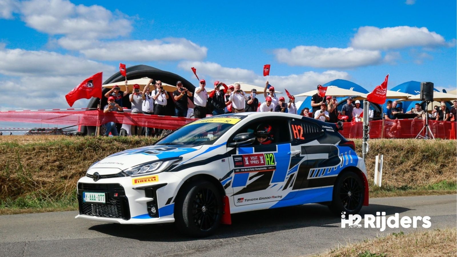 Toyota runs hydrogen GR Yaris at Acropolis Rally — motorsport as a real-world test laboratory